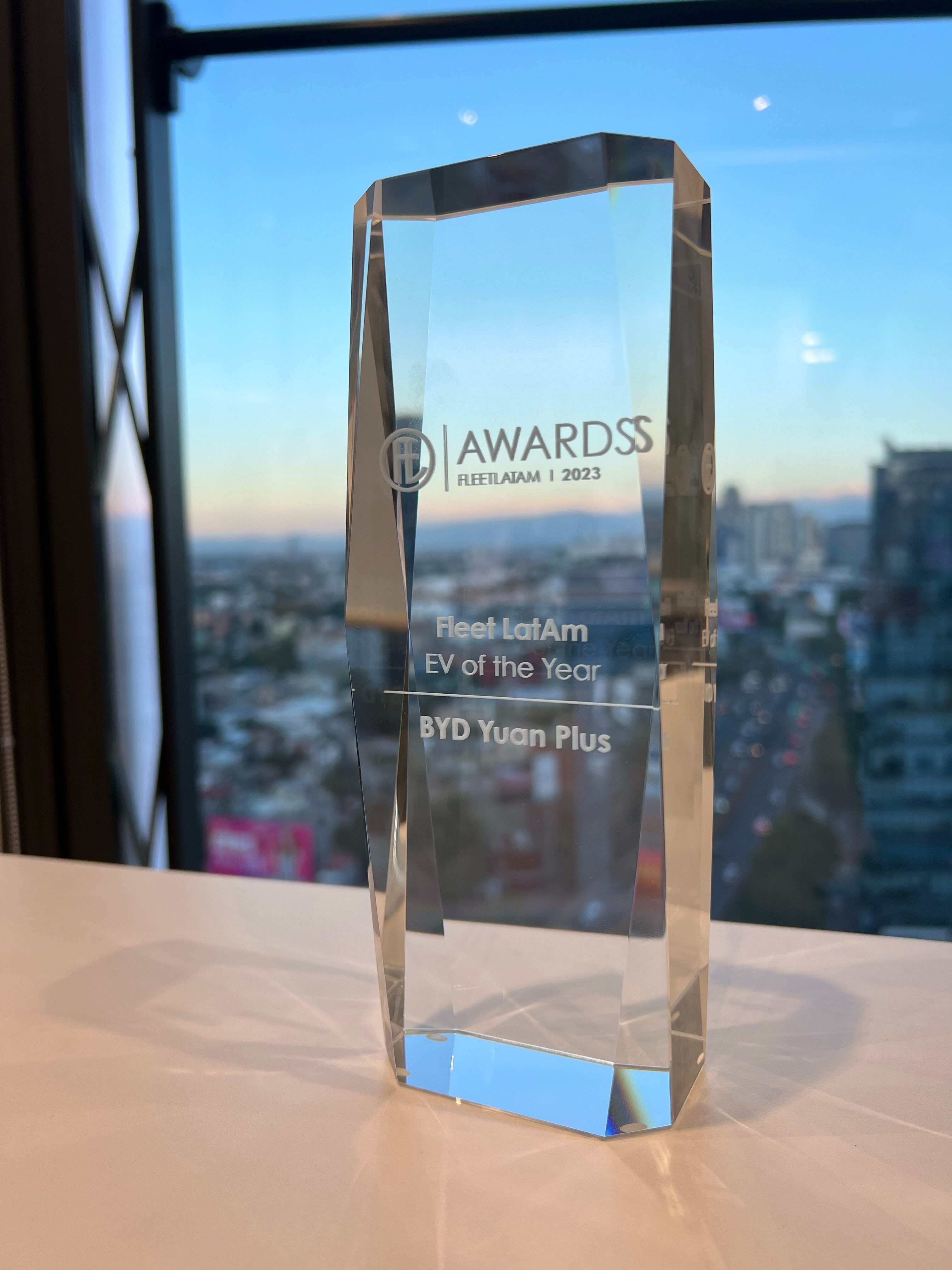 BYD YUAN PLUS Clinches 2023 Latin America's 'EV of the Year' Award